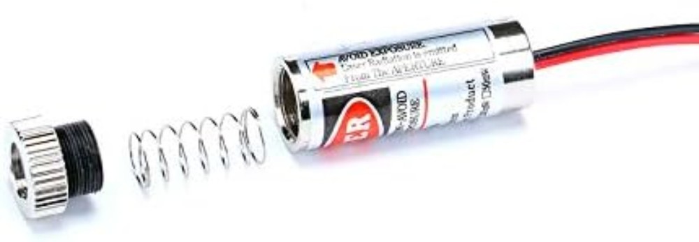 Versatile Red Laser Module Set (2 Pcs) - Adjustable Focus for Precise Targeting