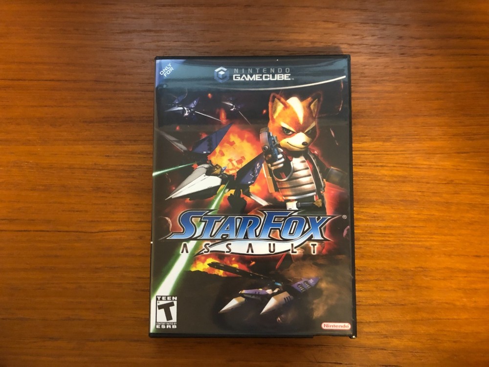 Replacement GameCube Case for Star Fox: Assault