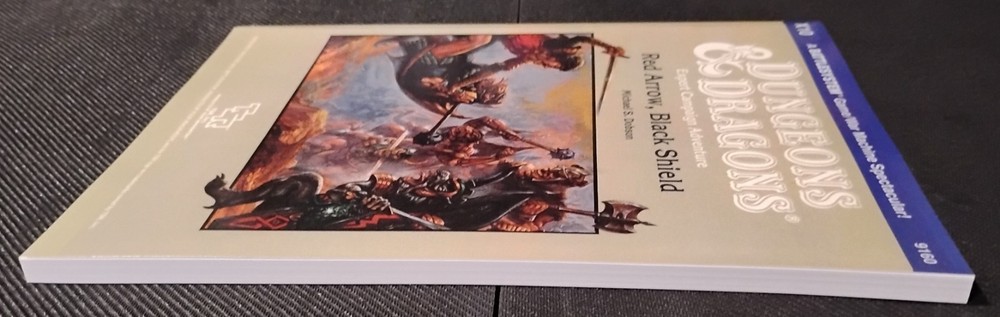 RED ARROW, BLACK SHIELD BASIC D&D MODULE X10 - Reprint Dungeons & Dragons TSR