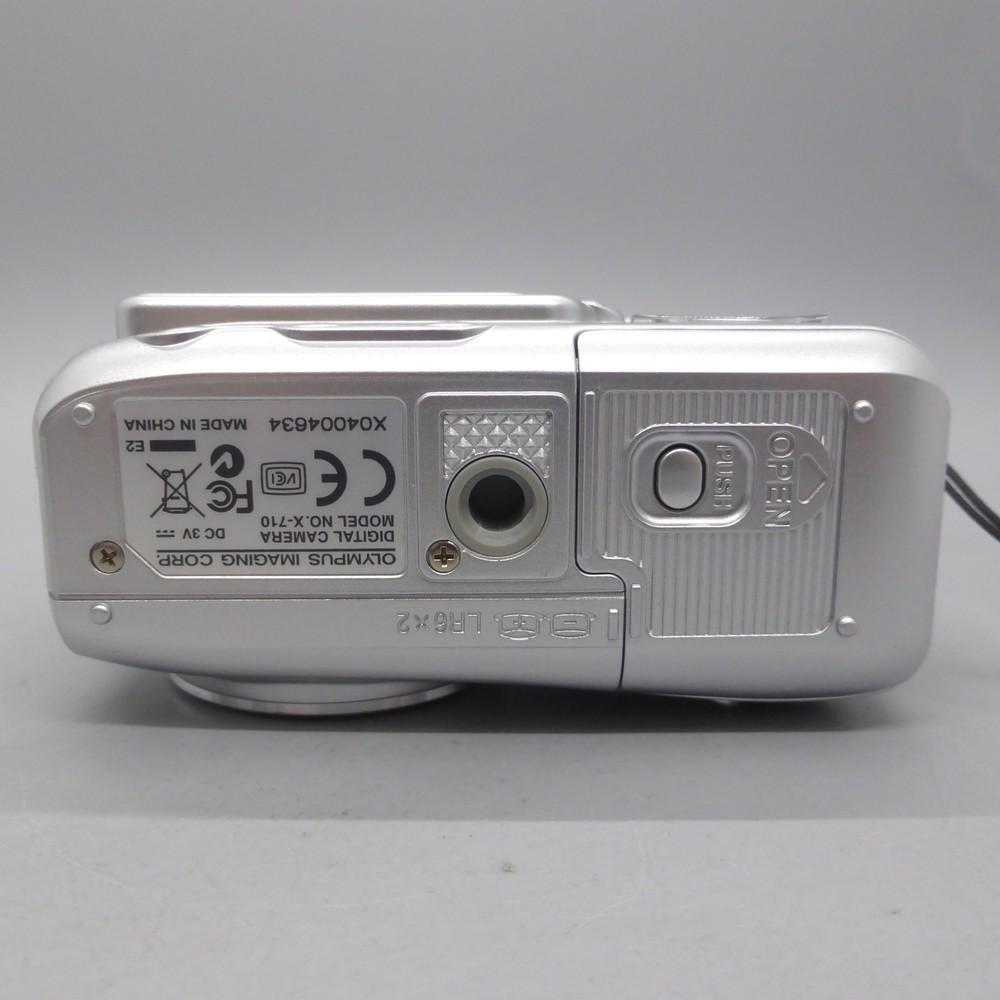 Olympus X-710 5.0MP Compact Digital Camera Silver Tested