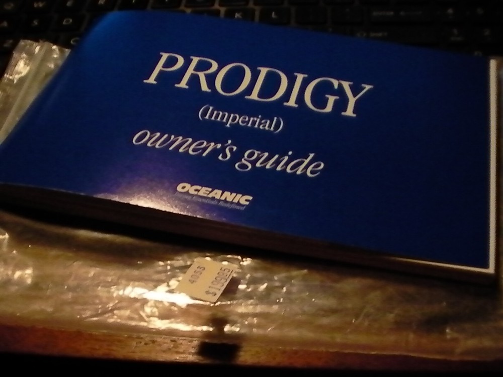 Oceanic Prodigy Scuba Dive Diving Computer Manual