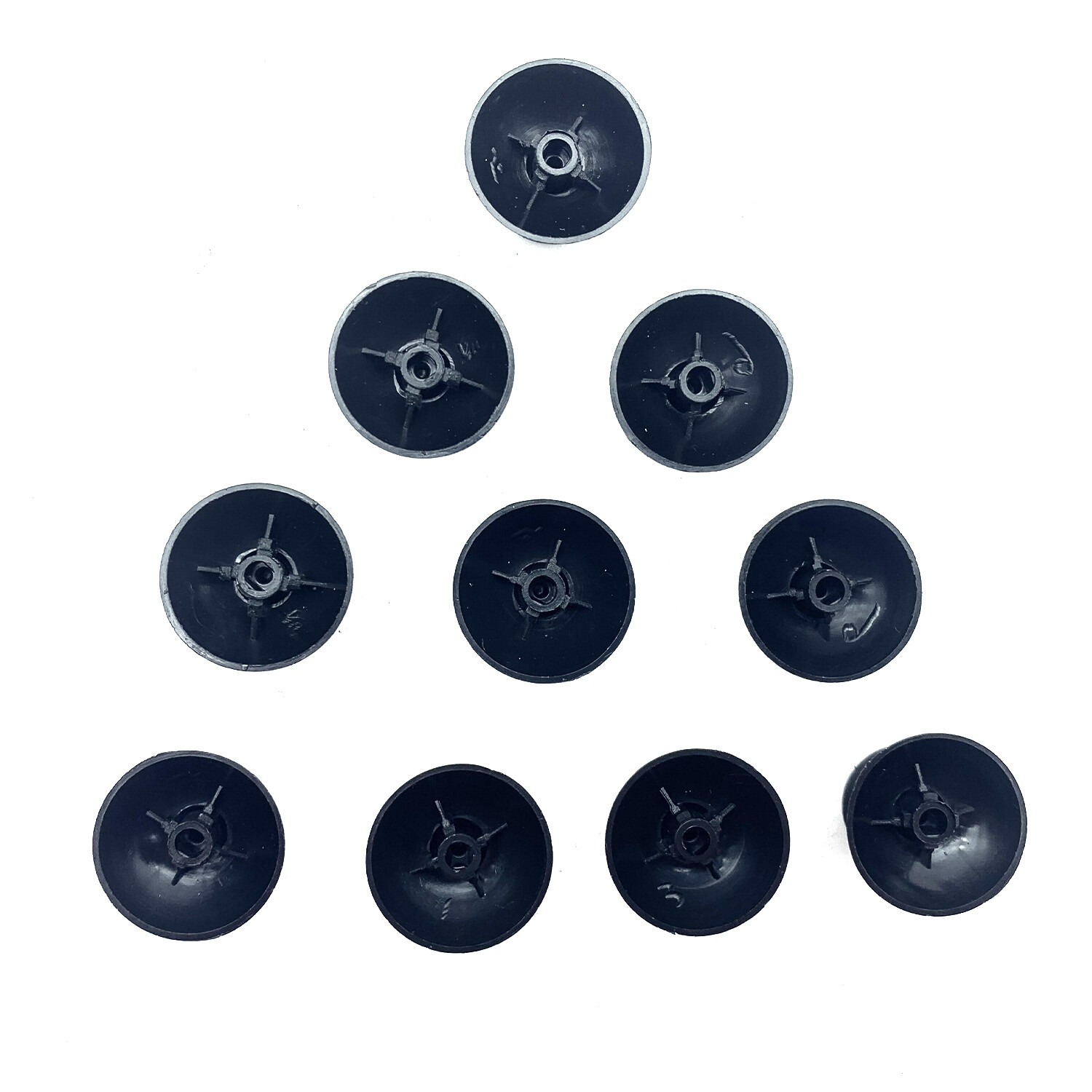 New 10 Pcs Black Analog Game Thumb Sticks For Microsoft Xbox 360 Controller USA