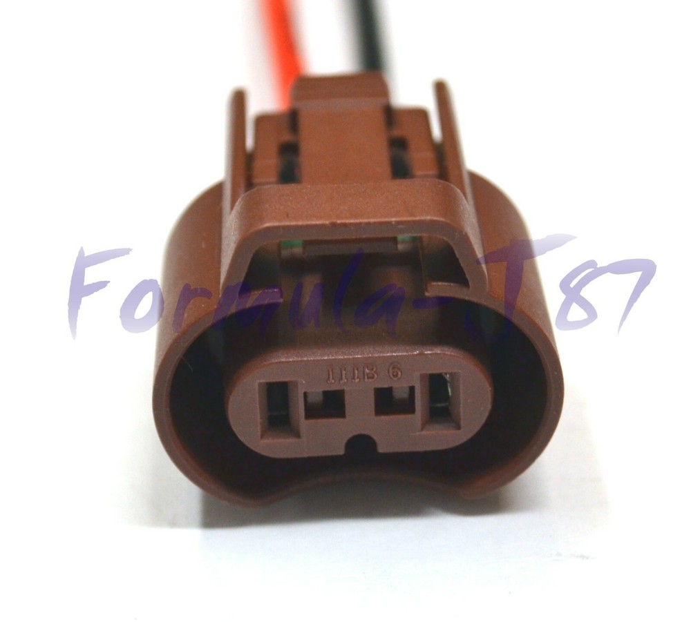 Extension Wire Pigtail Female U 9006 HB4 Two Harness Head Light Replace Socket