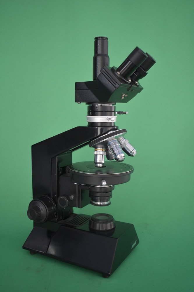 Polarizing Geology Microscope w Koehler, Bertrand, Centring & λ Compensators
