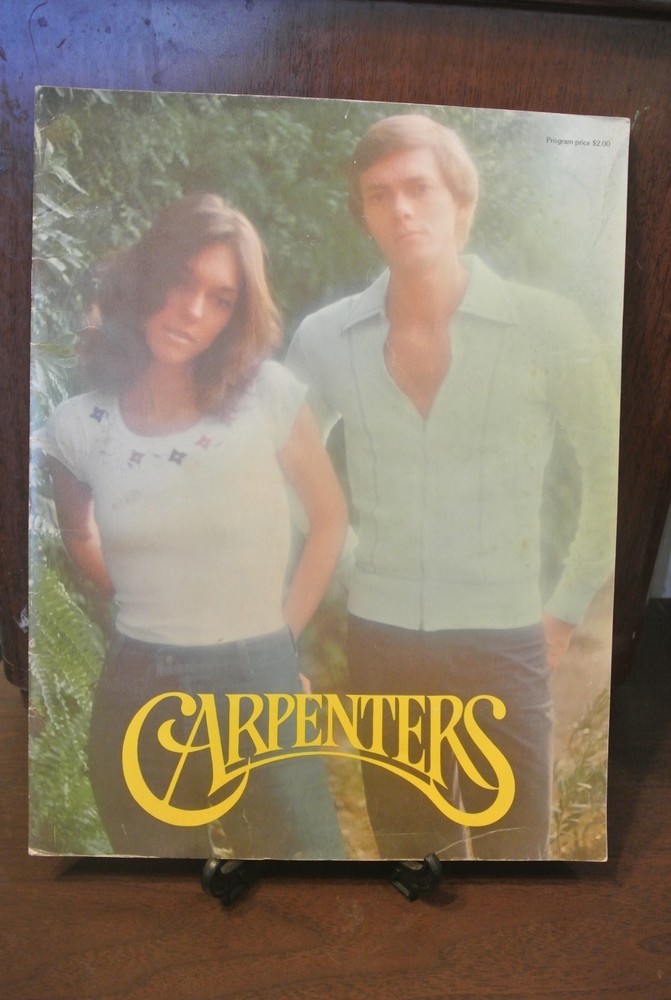 Carpenters Tour Program from 1975
