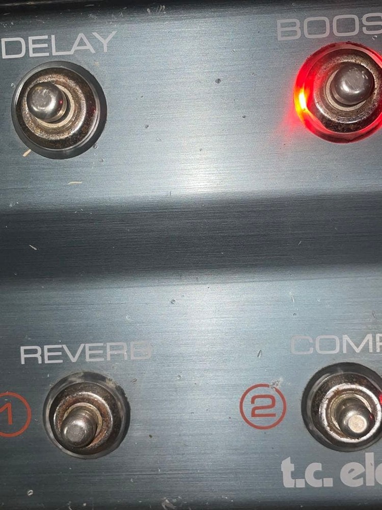 TC Electronic Nova System Guitar Multi Effects Processor Pedalboard Tested Japan