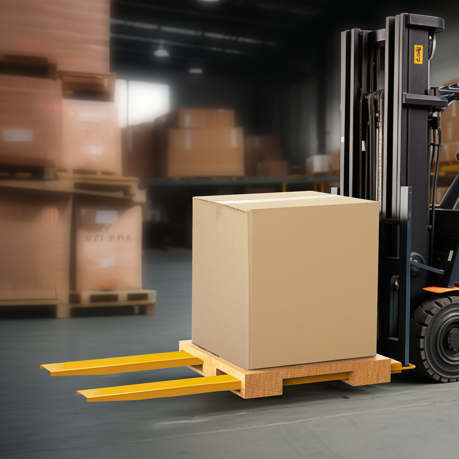 VEVOR Pallet Fork Extensions Forklift Extensions 84" x 4.5" Heavy Duty Steel