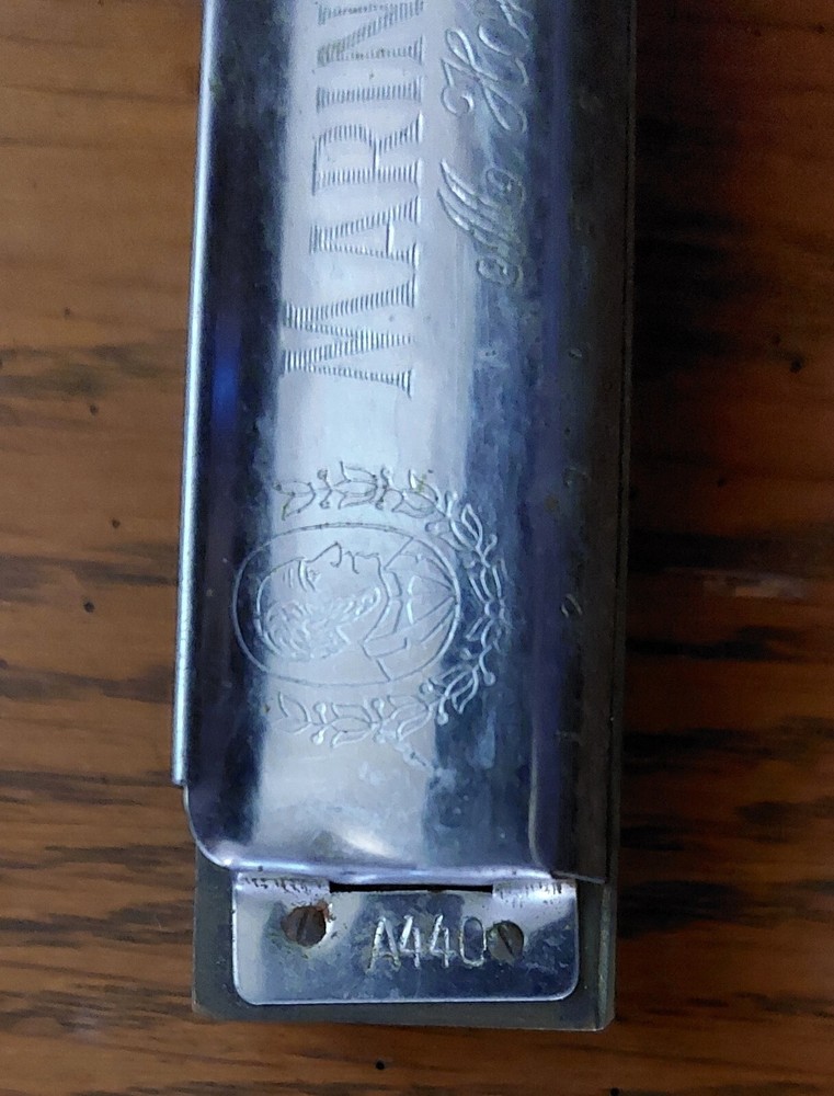Vintage Hohner Marine Band Harmonica