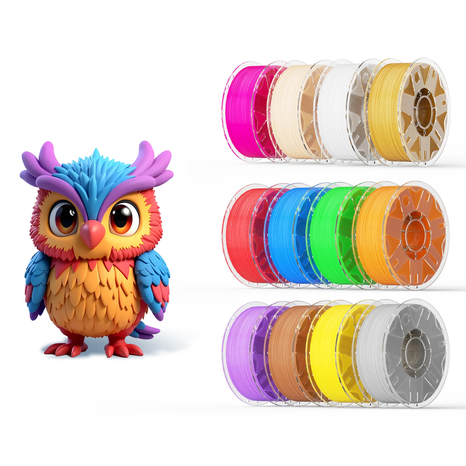 Creality Hyper PLA RFID/Stardust/Luminous 3D Filament For K2 3D Printer LOT