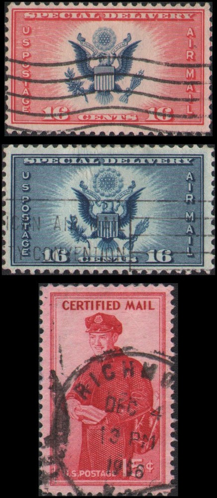 US #CE1-CE2, FA1 Used