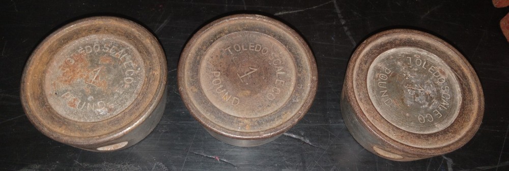 Antique Scale Weights