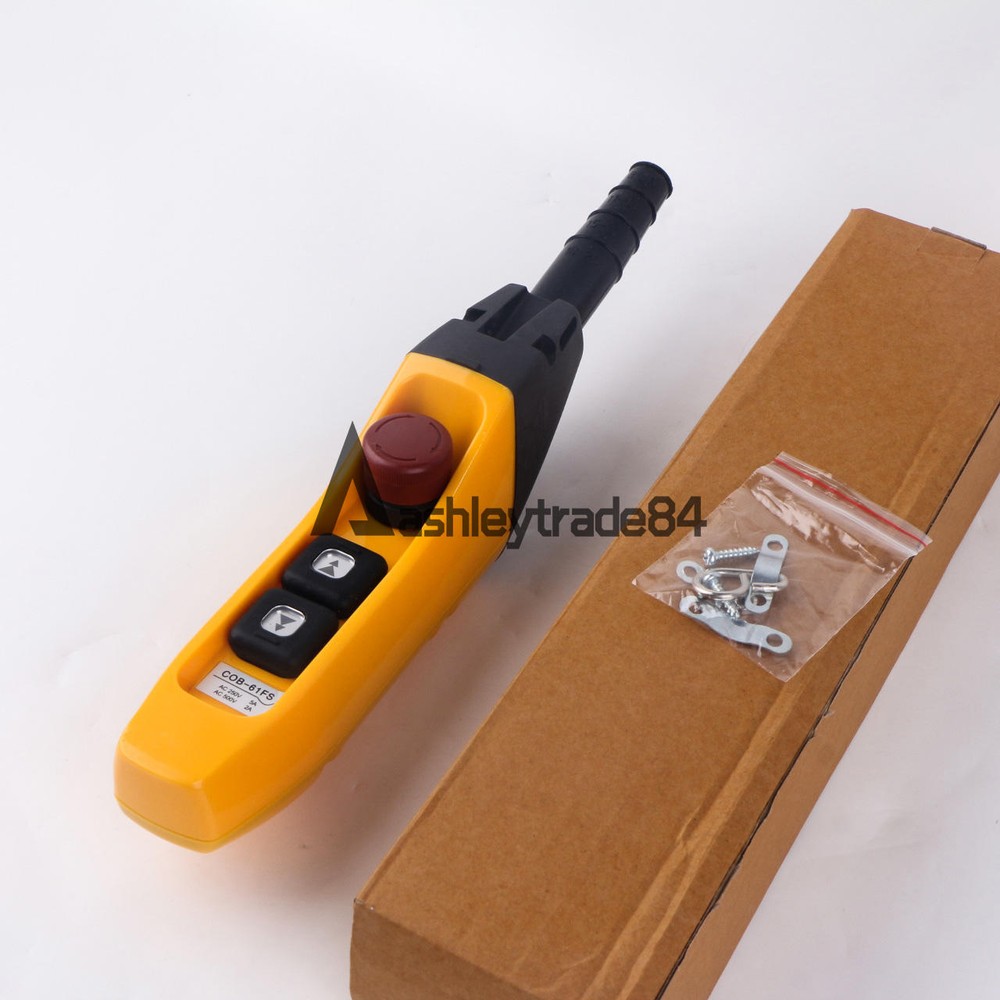 NEW COB-61FS COB Crane Hoist Control Button switch double speed