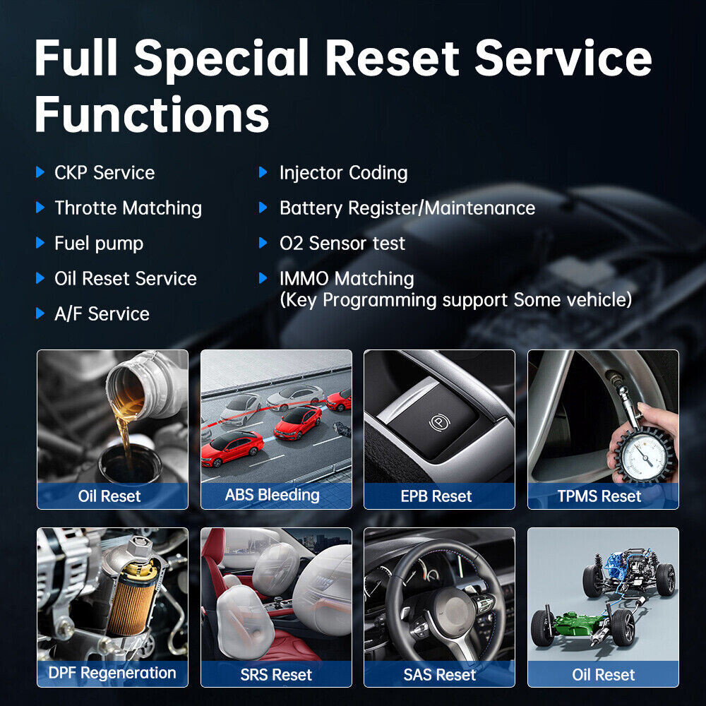 NT710 Bidirectional Scan Tool OBD2 Scanner Full System Reader Active Test Coding