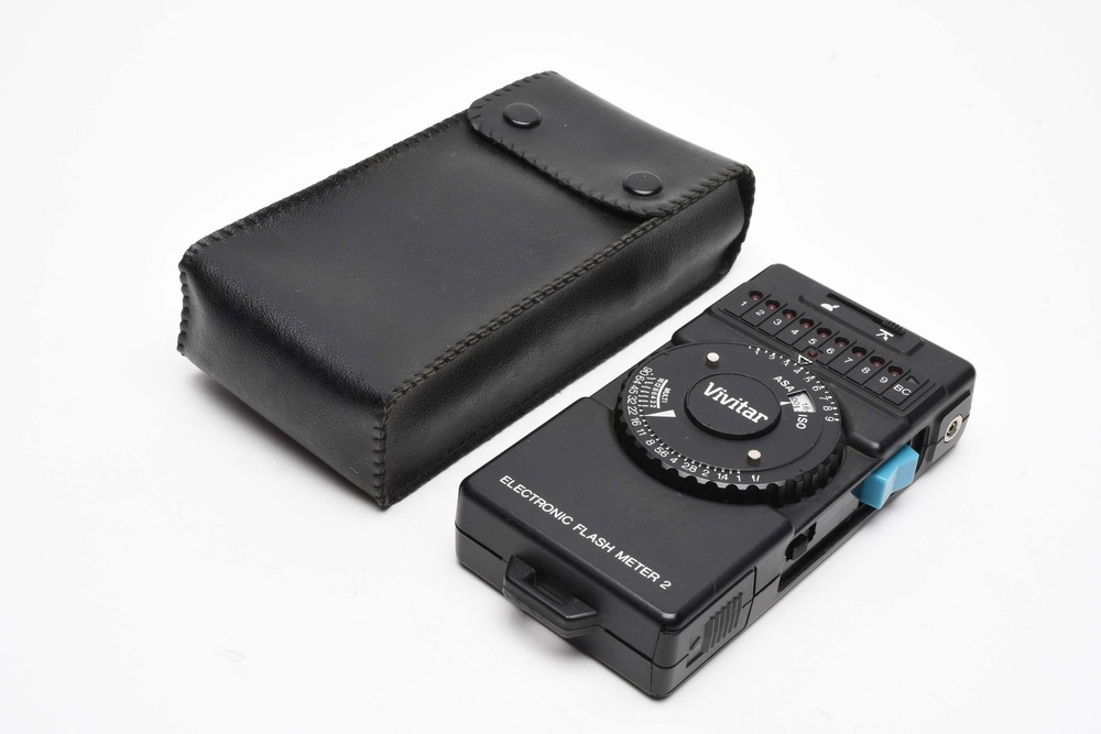 Vivitar Flashmeter II LED Flash meter, w/case, tested, Great!