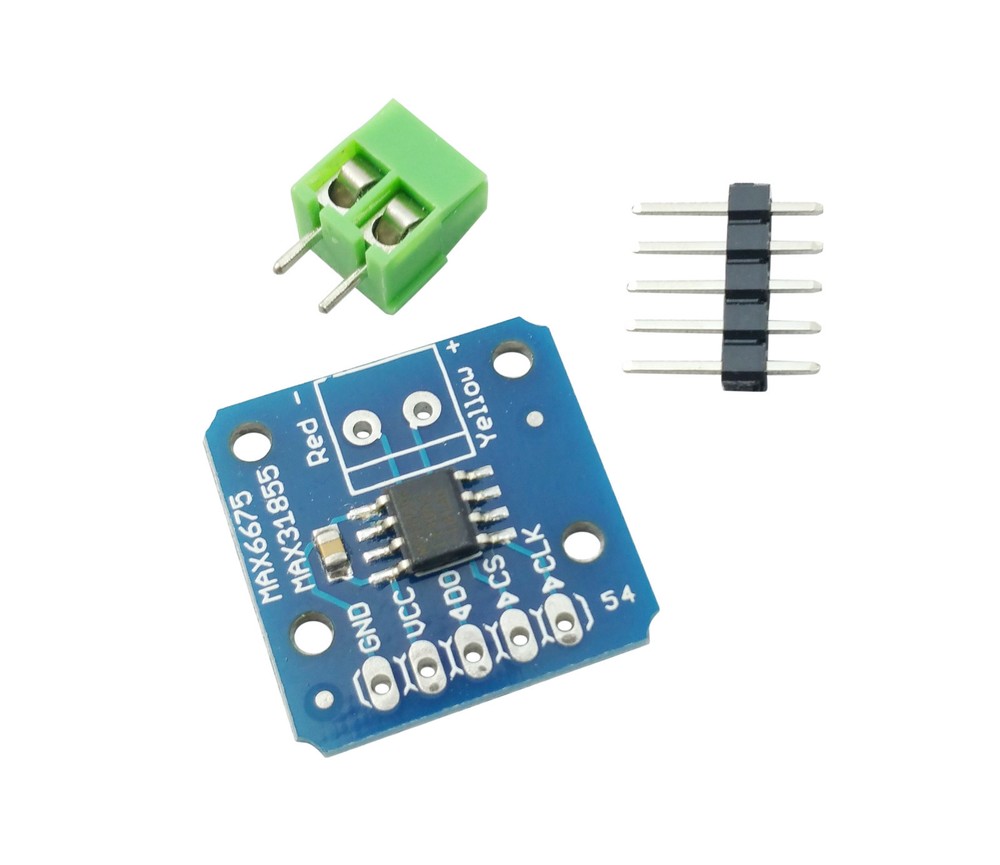 MAX31855 Type K Thermocouple Temperature Sensor Module Shield WITH THERMOCOUPLE