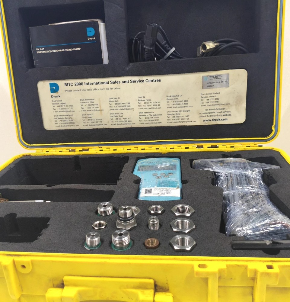 DRUCK MTC2000 CALIBRATION SET MTC2000-T1-X-DB1