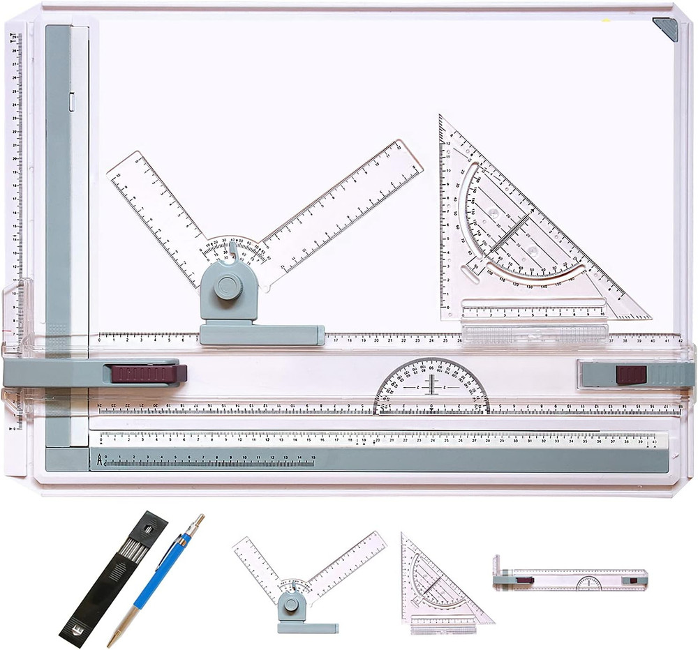 Metric A3 Drawing Board Drafting Table Multifunctional Drawing Board Table with