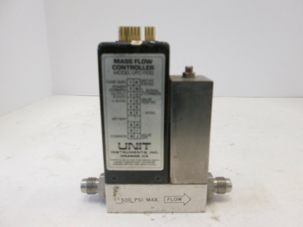 Unit UFC-1100 Mass Flow Controller MFC, O2, 1 SLPM, Used