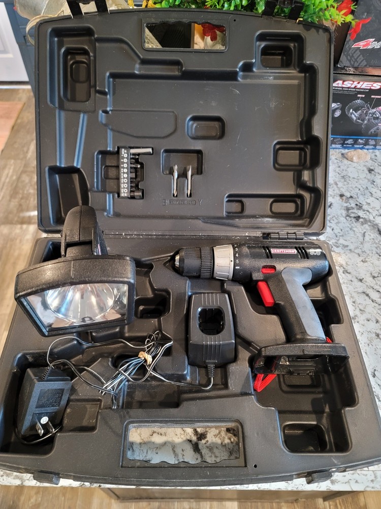 Craftsman Drill And Work Light (NO BATTERY)