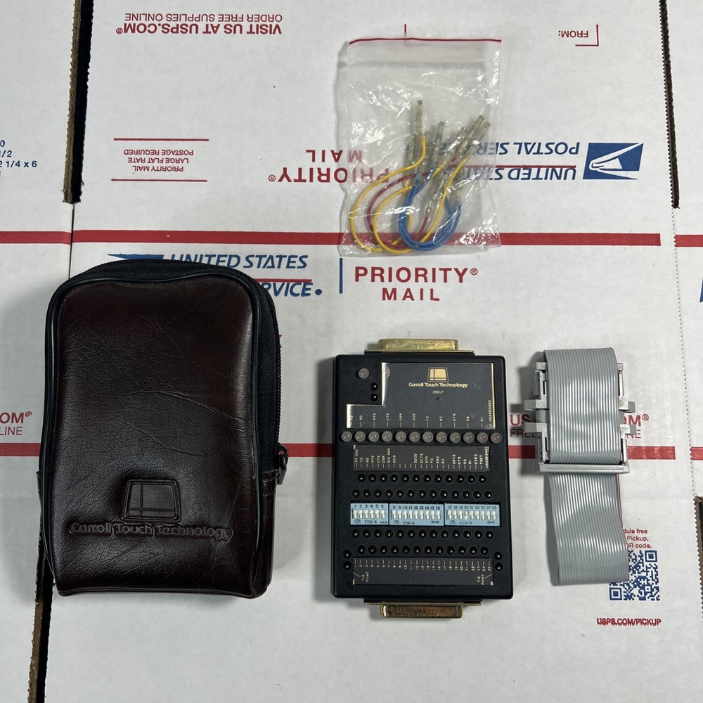 Carroll Touch Technology Multi-Link Adapter 232LT Breakout Box Tester - SAME DAY