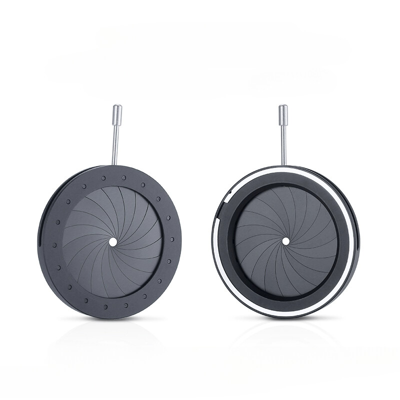 2.5-42mm Optics Iris Aperture Diaphragm Microscope Condenser Camera Adapter