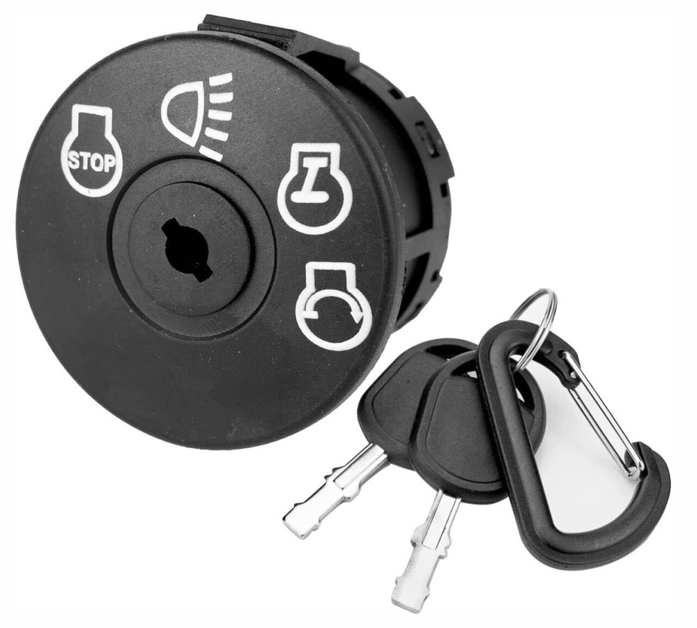 Ignition Switch with Key 4-Position 7-Terminals Compatible black