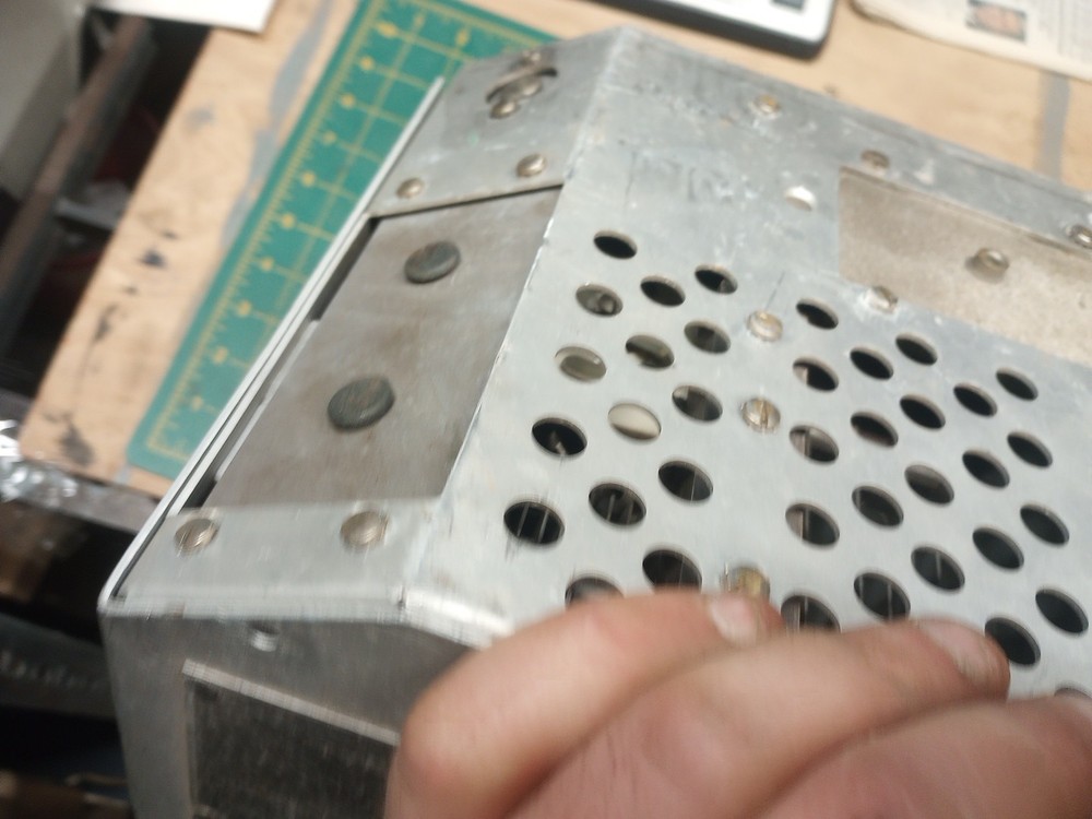 Navy Tipe Cay-4754a Transmitter Tuning Unit In Good Shape