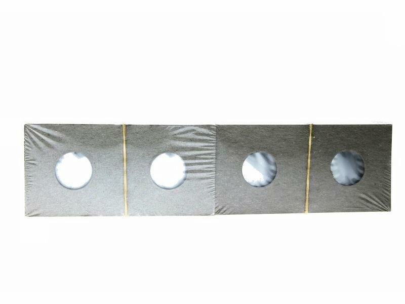 500 Assorted Cardboard/Mylar 2x2 Coin Holder Flips by Guardhouse