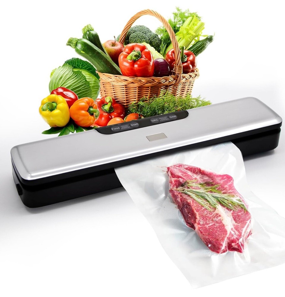 Vacuum Sealer Machine - Strong, Multi-functional, and Black&Silvery