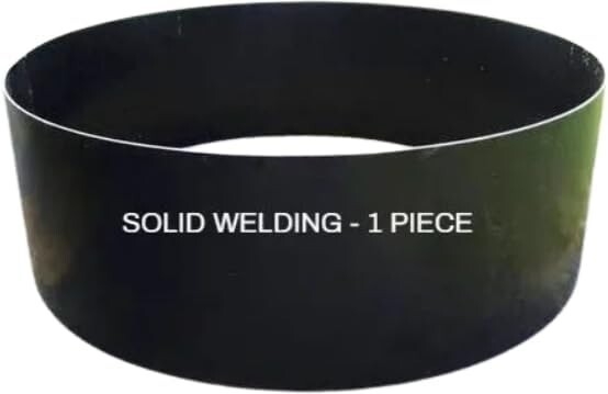 Solid Welded Round Steel Fire Pit Campfire Ring Liner