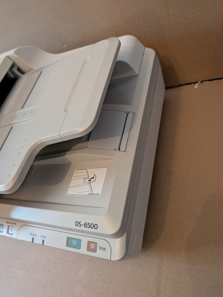 Epson WorkForce DS-6500 Flatbed Duplex Scanner USB 2.0 1200 DPI CCD Read tested