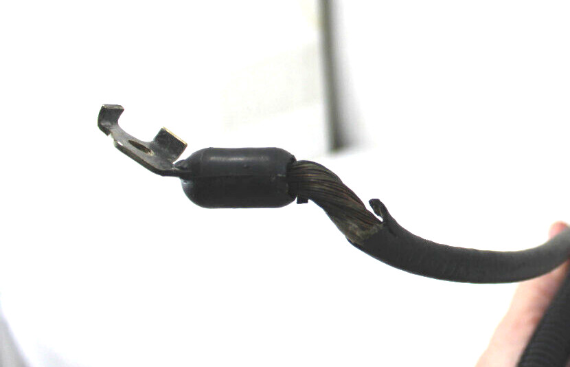 1987-1990 FORD MUSTANG STARTER CABLE WITH ENGINE MOUNT BRACKETS 2.3 LTR
