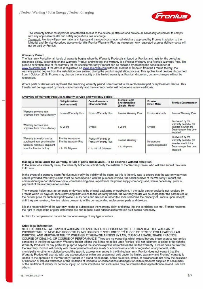 Fronius 4,240,153 Rapid Shutdown Box-Duo