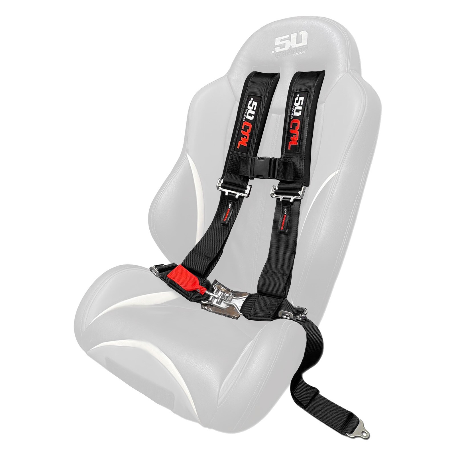 50 Caliber Racing Harness 2" & 3", 4-Point & 5-Point Harnesses 10 colors