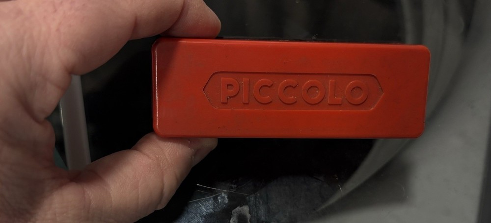 Hohner Piccolo Vintage Harmonica Made in Germany W/ Plastic Case (read)