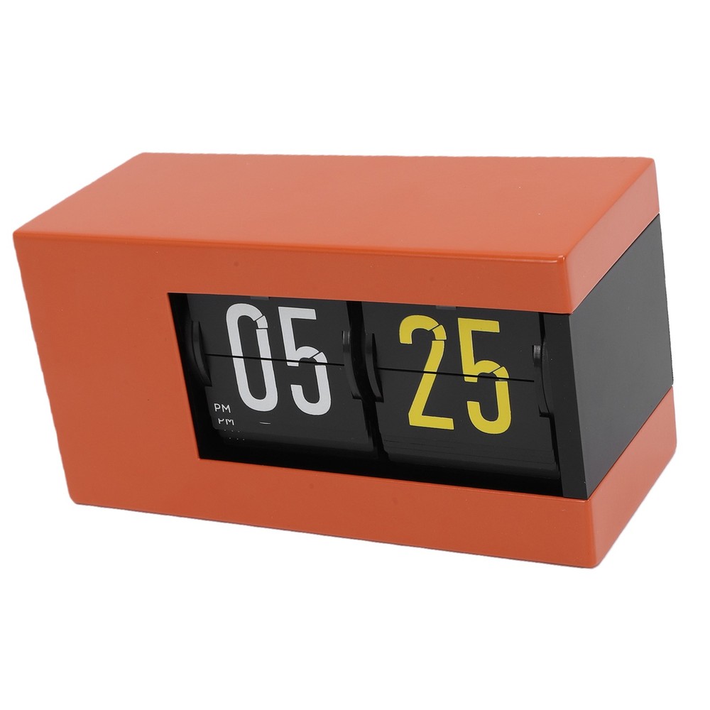 Automatic Calendar Flip Clock With LED Display For Home Office Decor