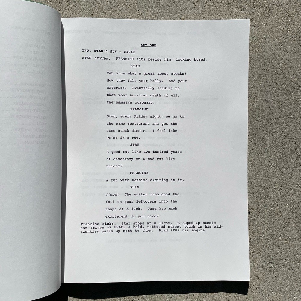 American Dad Original 2005 Dungeons & Wagons Production Used Table Draft Script