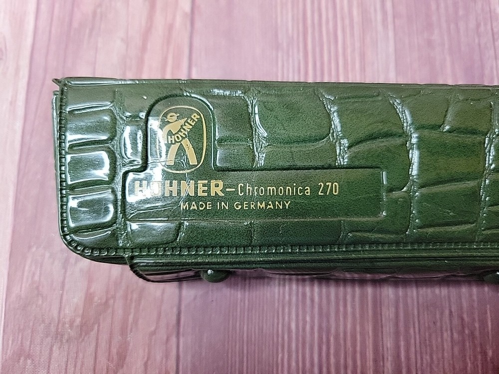 Hohner Super Chromonica 270 Harmonica Key C with CASE - Made in GERMANY