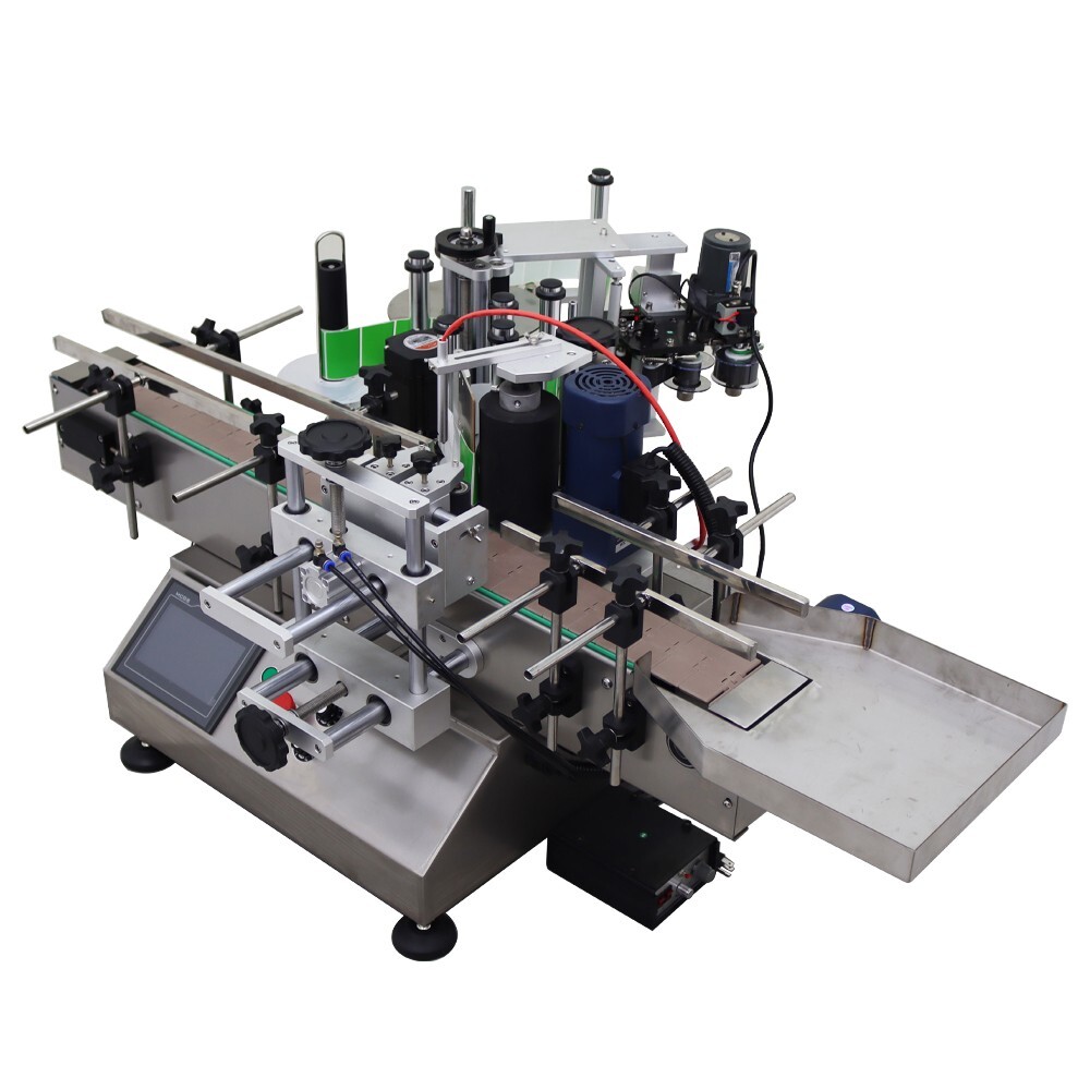 110V Full Auto Round Bottle Label Applicator with Coding Machine 20-30PCS/min