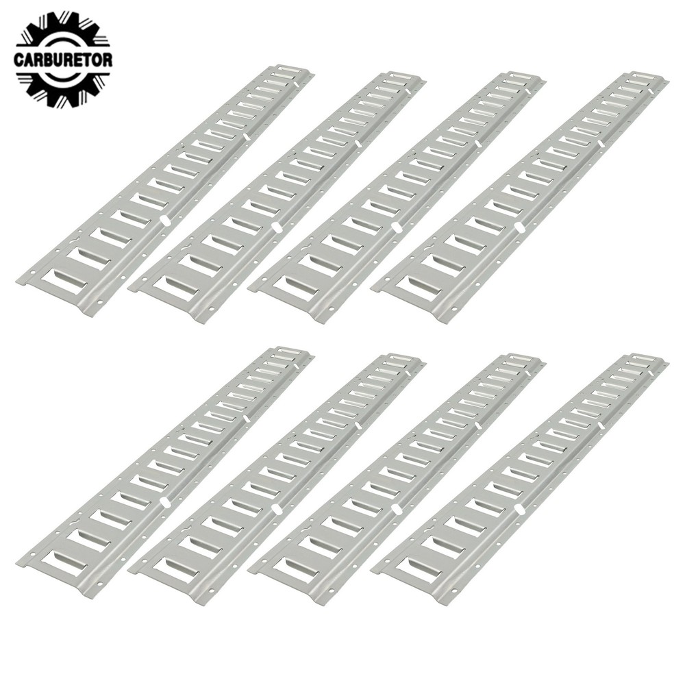 24 Pcs 3 Ft Silver E Track Rails Complete Kit With Mounting Hardware For Trucks
