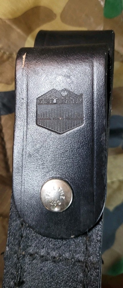 First Defense Black Leather Pepper Spray Holder