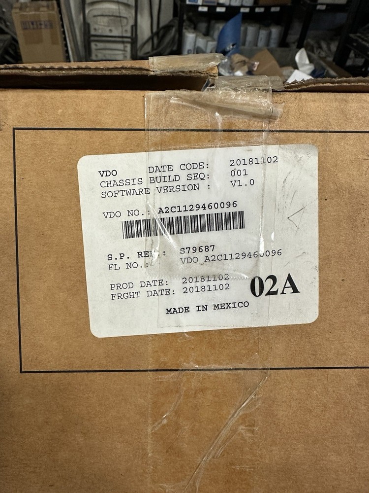 Freightliner Dash Cluster VDO A2C1129460096