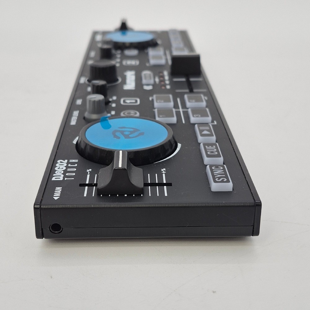 Numark DJ2GO2 Touch Compact 2 Deck USB DJ Controller Touch Jog Wheels Serato