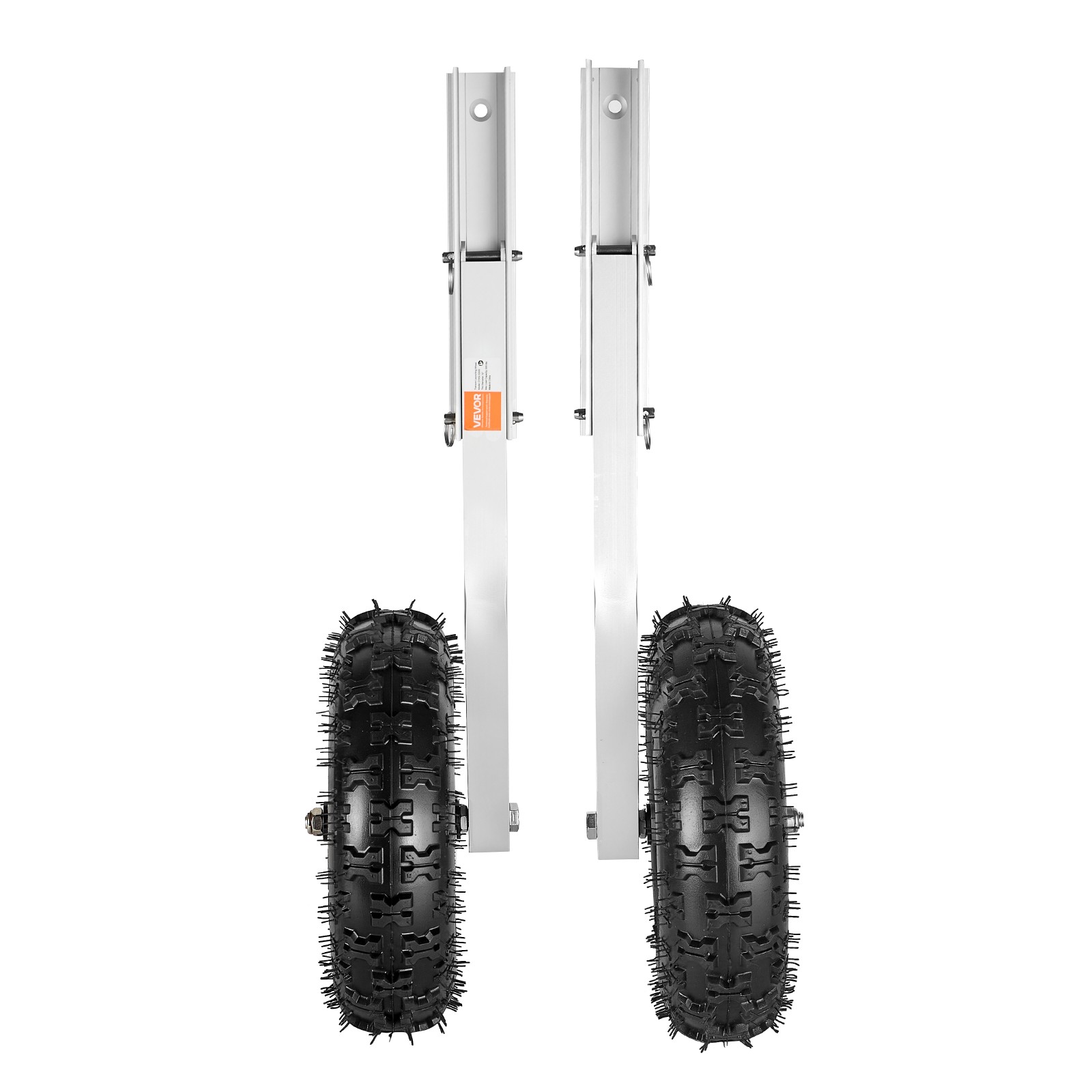 VEVOR Boat Launching Wheels 500lbs 12" Aluminium Alloy Transom Wheel Rubber Tire