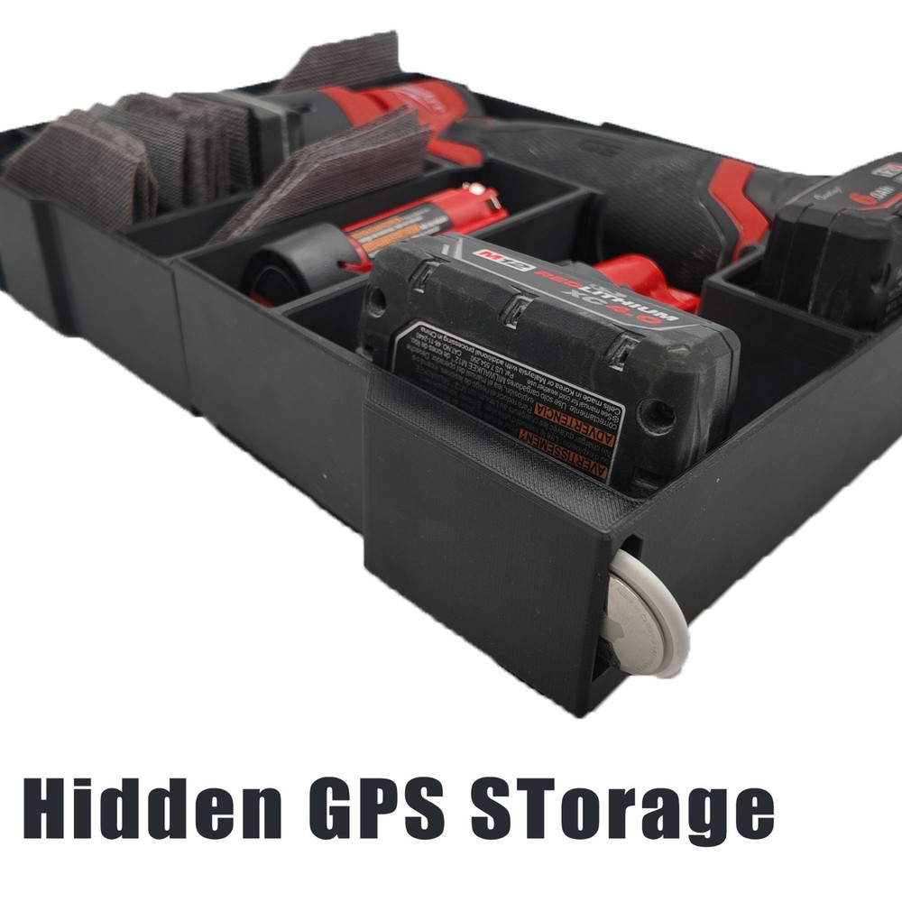 M12 Detail Sander Organizer for Milwaukee Compact Packout (Insert Only)