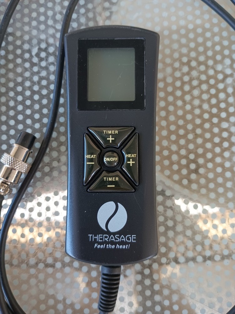 Original Genuine Therasage Heat Timer Control Remote Controller & Power Cord