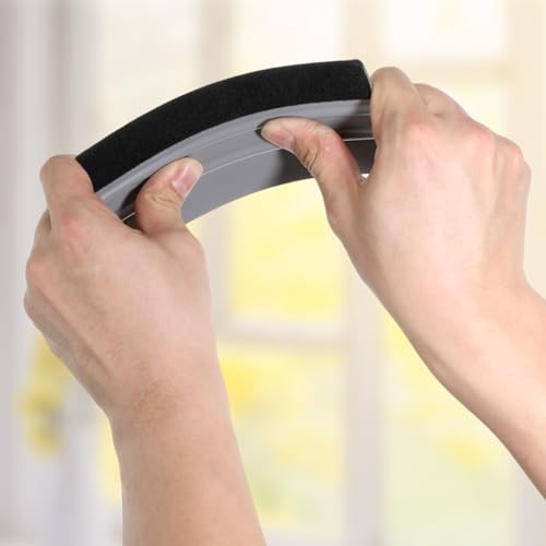 Grey Window Felt Squeegee Tool, 6 Inch Squeegee for Vinyl Tint Scraper