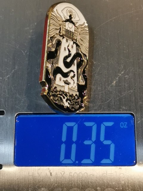 LIGHTHOUSE MYSTERY KRAKEN pin Badge Patch New High Quality