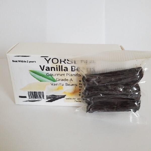 Madagascar Vanilla Beans Grade A , planifolia 5 pods
