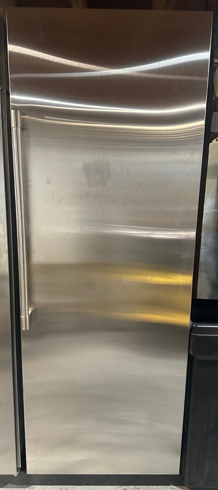 Monogram 30" Right Hinge Panel Ready Premium Column Smart Freezer - ZIF301NPNII